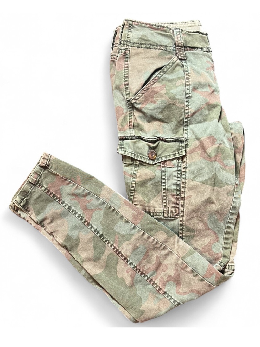 Y2K Old Navy Camo Pants Size 2 Regular
